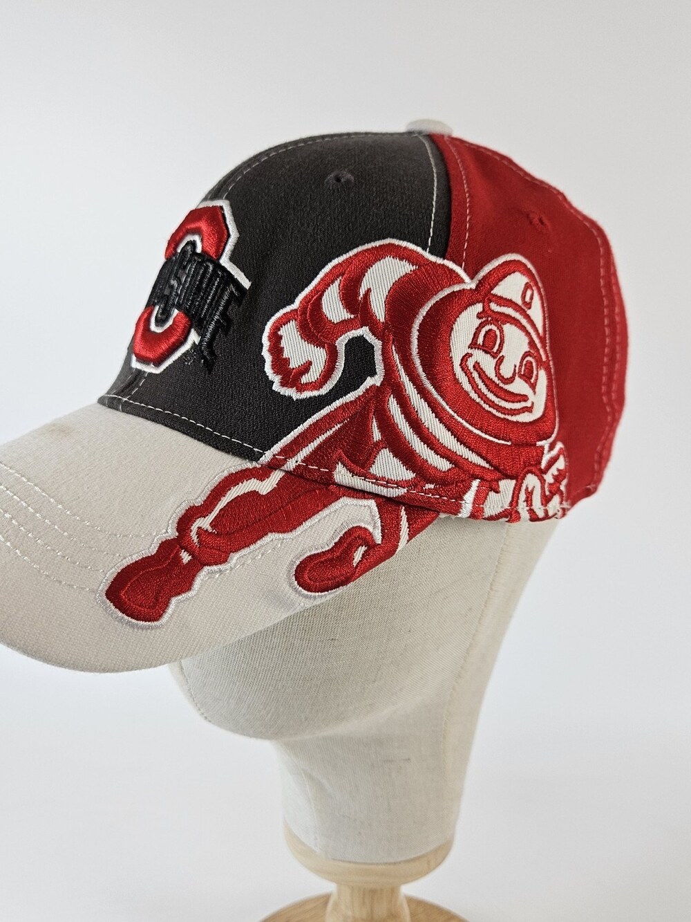 Vintage Ohio State Buckeyes Hat Embroidered One-Fit Top Of The World Rare